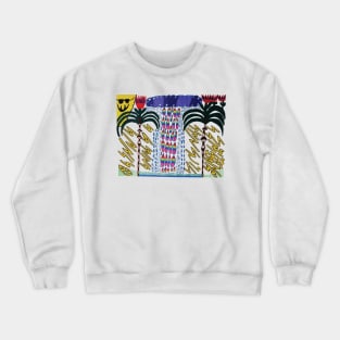 Rainbow Raindrops Crewneck Sweatshirt